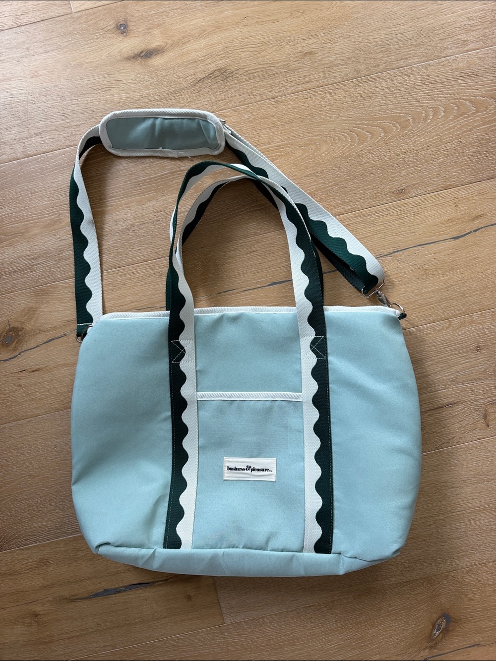 Business & Pleasure Co Light Blue Cooler Tote